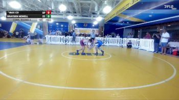 132 lbs Cons. Round 4 - Max Co, LHP vs Brayden Newell, Steinbrenner