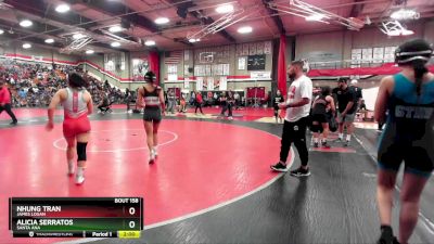 105 lbs Champ. Round 2 - Nhung Tran, James Logan vs Alicia Serratos, Santa Ana