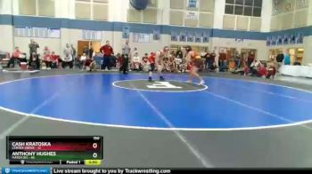 150 lbs Semis (4 Team) - Anthony Hughes, Mater Dei vs Cash Kratoska, Center Grove