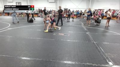 92 lbs Semis (4 Team) - Harley Nash, Storm Wrestling Center vs Cadence Grulla, AR-15
