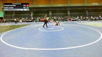 190 lbs Round Of 32 - Ryland Walters, Crater vs Mario Carini, Poway