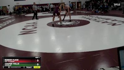 165 lbs 1st Place Match - Robert Flege, UW - La Crosse vs Cooper Willis, Augsburg