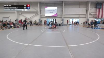 150 lbs Ry Talbot, Utah Gold vs Lincoln Hinchman, Indiana Gold