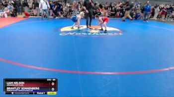 84 lbs Quarterfinal - Liam Nelson, Lebanon Mat Club vs Brantley Sonnenberg, FordDynastyWrestlingClub