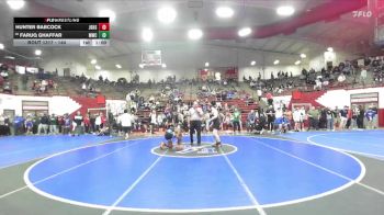 144 lbs Cons. Round 2 - Faruq Ghaffar, M3 Wrestling Club vs Hunter Babcock, John Glen High School