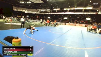 106 lbs Cons. Round 3 - Ivan Caballero, South Kitsap vs Wyatt Goetz, Snohomish