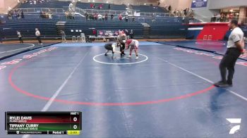 235 lbs Semifinal - Rylei Davis, Plano (Girls) vs Tiffany Curry, Dallas Skyline (Girls)