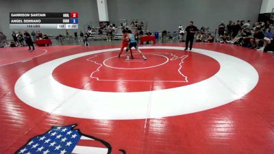 144 lbs Garrison Sartain, Oklahoma Blue vs Angel Serrano, Colorado