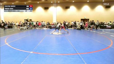 120 lbs Cons. Round 3 - Colton Wirtz, Rhode Island vs Tibor Toth, Pennsylvania