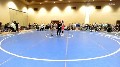 105-110 lbs Champ. Round 2 - Is'Bella Buttrick, Maine vs Rubi De La Cruz, New York