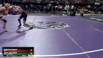 132 lbs Cons. Round 7 - Nate Galloway, Rocky Mountain vs Raidyn Pugsley, Buhl