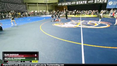 49 lbs Cons. Round 5 - Nicholas Wasserman, Tumwater Wrestling Club vs Elias Baddour, Team Scorpion Wrestling Club