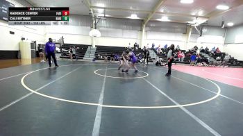 155 lbs Rr Rnd 3 - Kadence Center, Fayetteville Girls HS vs Cali Bittner, Broken Arrow Girls HS
