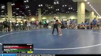 145 lbs Round 8 (10 Team) - Boede Campbell, Springboro vs Clayton Mitchell, Griffin Fang