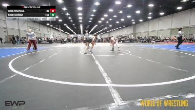 88 lbs Rr Rnd 3 - Wes Nickell, LWA 12U vs Eric Nuñez, Team Dash 12U