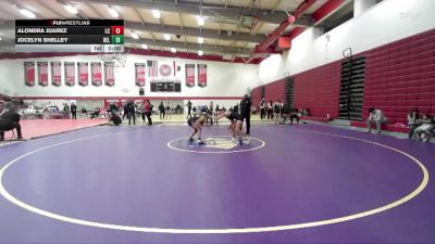 138 lbs Round 3 (3 Team) - Alondra Juarez, Lassen College vs Jocelyn Shelley, San Joaquin Delta College