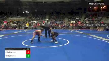 110 lbs Prelims - Jovani Galvan, Unaffiliated vs Grady Taylor, Brushy WC