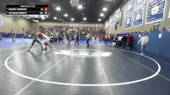 138 lbs Cons. Round 5 - Jaymari Hewitt, Hoover vs Mateo Peinado, Santa Maria