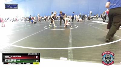 100 lbs Cons. Round 2 - Atreyu Whitten, Open Mats vs Bryce Bensman, SW Timberwolves