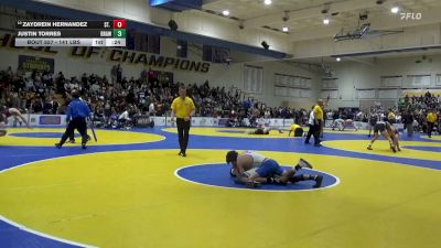 141 lbs Consi Of 16 #2 - Zaydrein Hernandez, St. John Bosco vs Justin Torres, Brawley