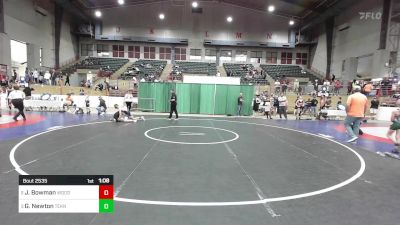 105 lbs Semifinal - Jackson Bowman, Woodland Wrestling vs Gavin Newton, Teknique Wrestling