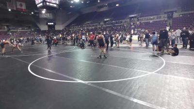 155 lbs Cons. Sub-semis - Geij Grosulal, Montana vs Eugene Juanes, Duran Wrestling Club