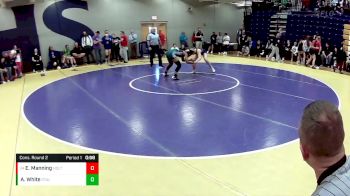 125 lbs. Cons. Round 2 - Eleanor Manning, Holt vs A`shay White, Staley