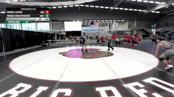 141 lbs Cons. Round 1 - Reese Greathouse, Castleton vs Eddie Lavoie, Springfield