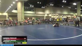 160 lbs Round 6 (10 Team) - Lawrence Rosario, Golden Bears vs Cameron Freedline, MXW Gold