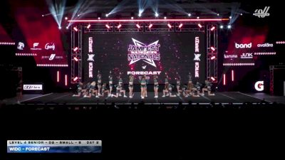 WIDC - Forecast [2026 L4 Senior - D2 - Small - B DAY 2] 2026 JAMfest Cheer Super Nationals