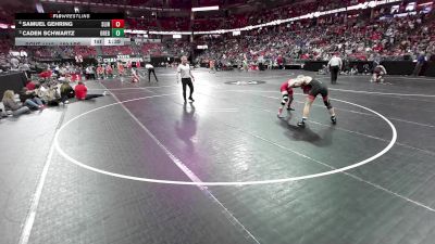 150 lbs Quarters - Caden Schwartz, Oregon vs Samuel Gehring, Slinger