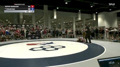 70 lbs Champ. Round 3 - Justin Wardlow, R13 vs Collin Gaj, Steller Trained Wrestling