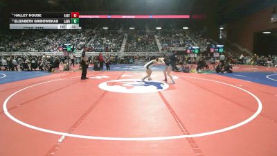 145 lbs Cons. Semi - Halley House, Cheyenne East vs Elizabeth Gribowskas, Lander Valley