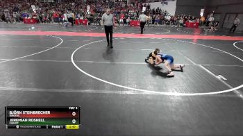 66 lbs Champ. Round 1 - Jeremiah Roshell, Cadott vs Björn Steinbrecher, Ringers