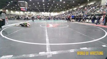 75 lbs Quarterfinal - Tanner Kunze, Salem Elite Mat Club vs Jacob Palomino, Snake Pit