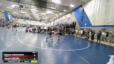 116 lbs Semifinal - Nolan Carlson, Champions Wrestling Club vs Bryson Christenson, Ravage