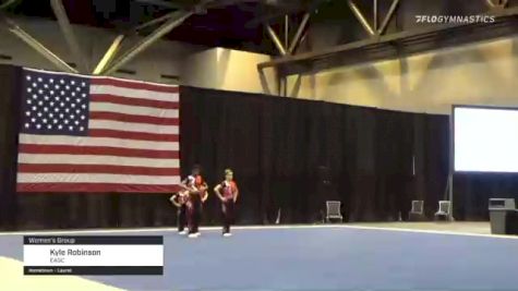 Kyle Robinson - Women's Group, EAGC - 2021 USA Gymnastics Championships