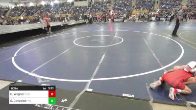 80 lbs Round Of 32 - Gavin Wagner, 4 Corners Underground vs Sonny Gonzalez, Pikes Peak Warriors