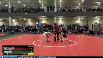 75 lbs Round 2 (4 Team) - Evan Black, Perrysburg vs Alex Papp, Barberton