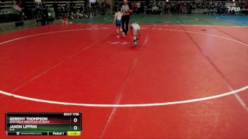 60 lbs Semifinal - Geremy Thompson, Owatonna Wrestling Academy vs Jaxon Liffrig, K-M