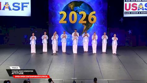 Dynamic Dance Generation - Attitude [2026 Open Open Contemporary/Lyrical Finals] 2026 The Dance Worlds