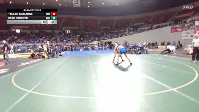 3A Boys 150 lbs Cons. Round 2 - Isaac Talmadge, Harrisburg Boys vs Nash Froerer, Nyssa Boys