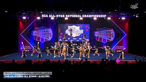 The California All Stars - Electric [2026 L4.2 Senior Coed - Medium Day 2] 2026 NCA All-Star National Championship