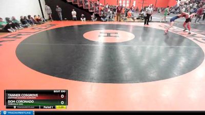 138 lbs Cons. Round 4 - Dom Coronado, YORKVILLE (HS) vs Tanner Cosgrove, Hoffman Estates (CONANT)