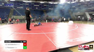 83 lbs Final - Grayson VanValkenburg, Michigan Premier WC vs Johnathan Thompson, Sebolt Wrestling Academy