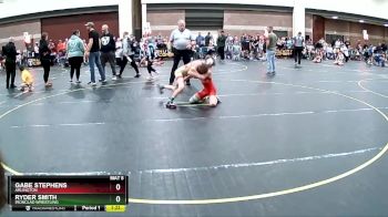 80 lbs Quarterfinal - Gabe Stephens, Arlington vs Ryder Smith, Ironclad Wrestling