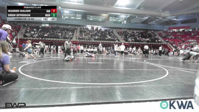 54 lbs Consolation - Joslyn Barr, Mannford Pirate Youth Wrestling vs Georgia Howell, Henryetta Knights Wrestling Club