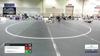 91 lbs Rr Rnd 2 - Grayson VanValkenburg, Michigan Premier WC - (A) vs John Mensah II, Askren Wrestling Academy - (C)