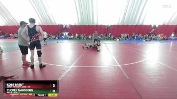 144 lbs Placement (16 Team) - Kobe Brent, LeRoy Panthers Gold vs Tucker Haggberg, Millie Lacs