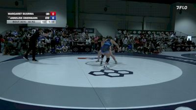 68 kg Champ. Rd Of 16 - Margaret Buurma, Laker Wrestling Club vs Annelise Obermark, Storm RTC